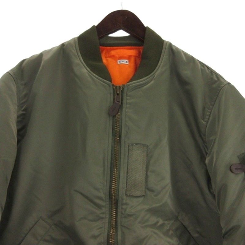 シークエル SEQUEL 25AW MA-1 ジャケット SQ-25AW-JK-06 カーキ XL