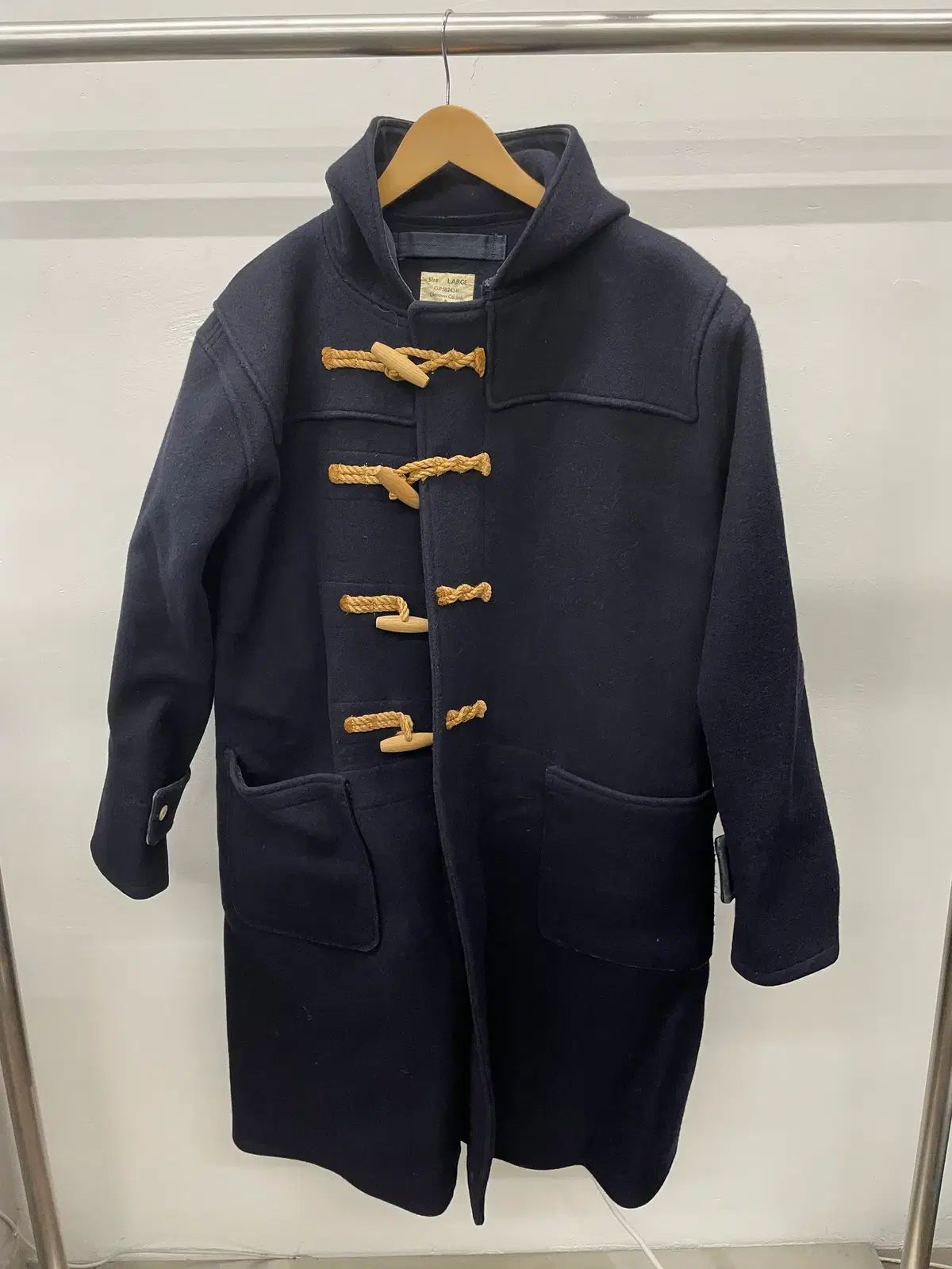 ヴィンテージ GLENOVER グレンオーバー メルトンウール ダッフルコート