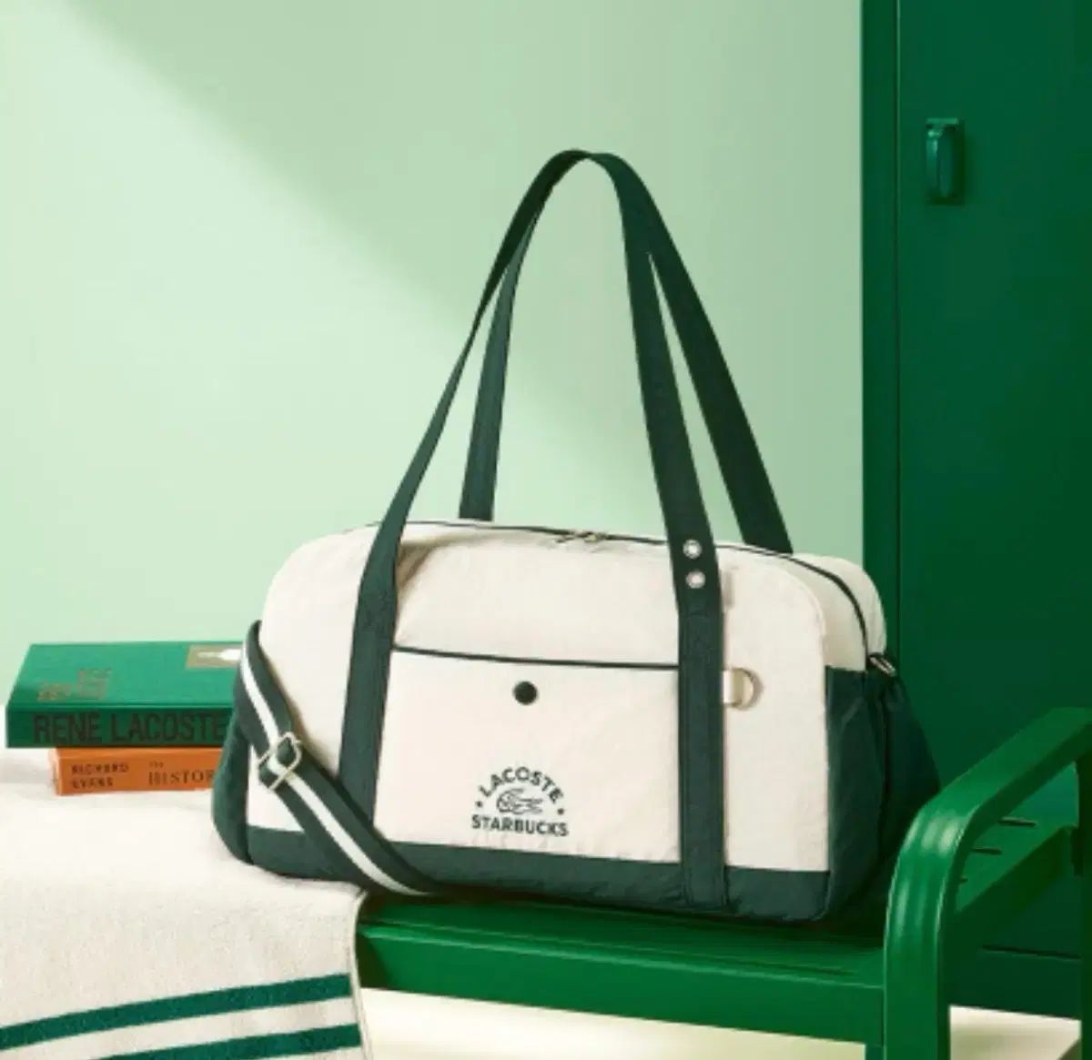 スターバックス ラコステ コラボ バッグ - メルカリ