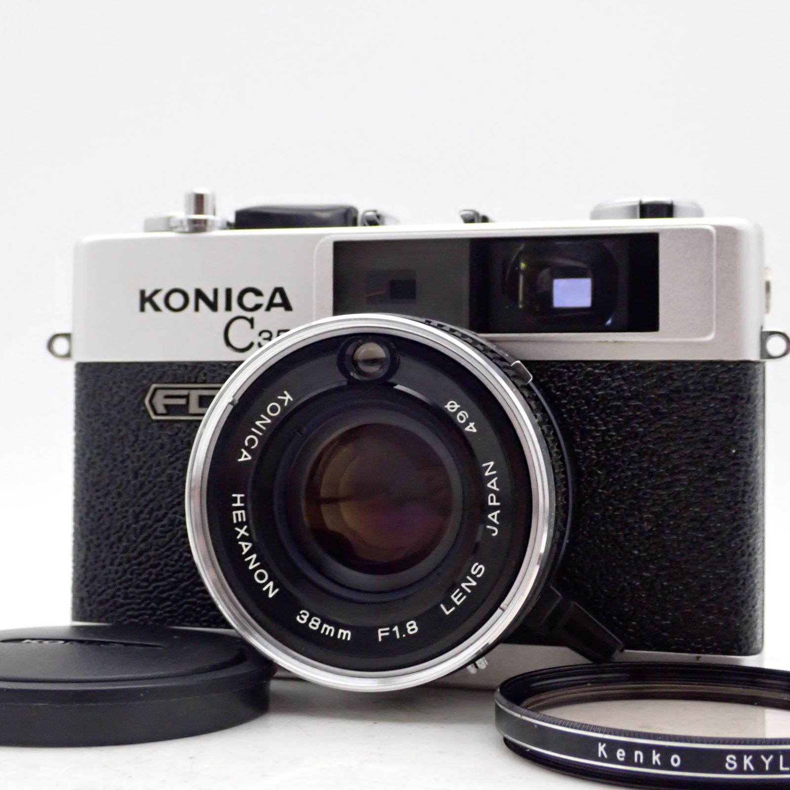 美品 KONICA C35 FD HEXANON 38mm f1.8 レンジファインダー コンパクト