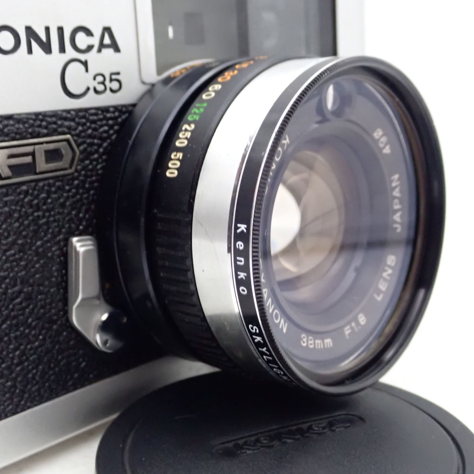 美品 KONICA C35 FD HEXANON 38mm f1.8 レンジファインダー コンパクト