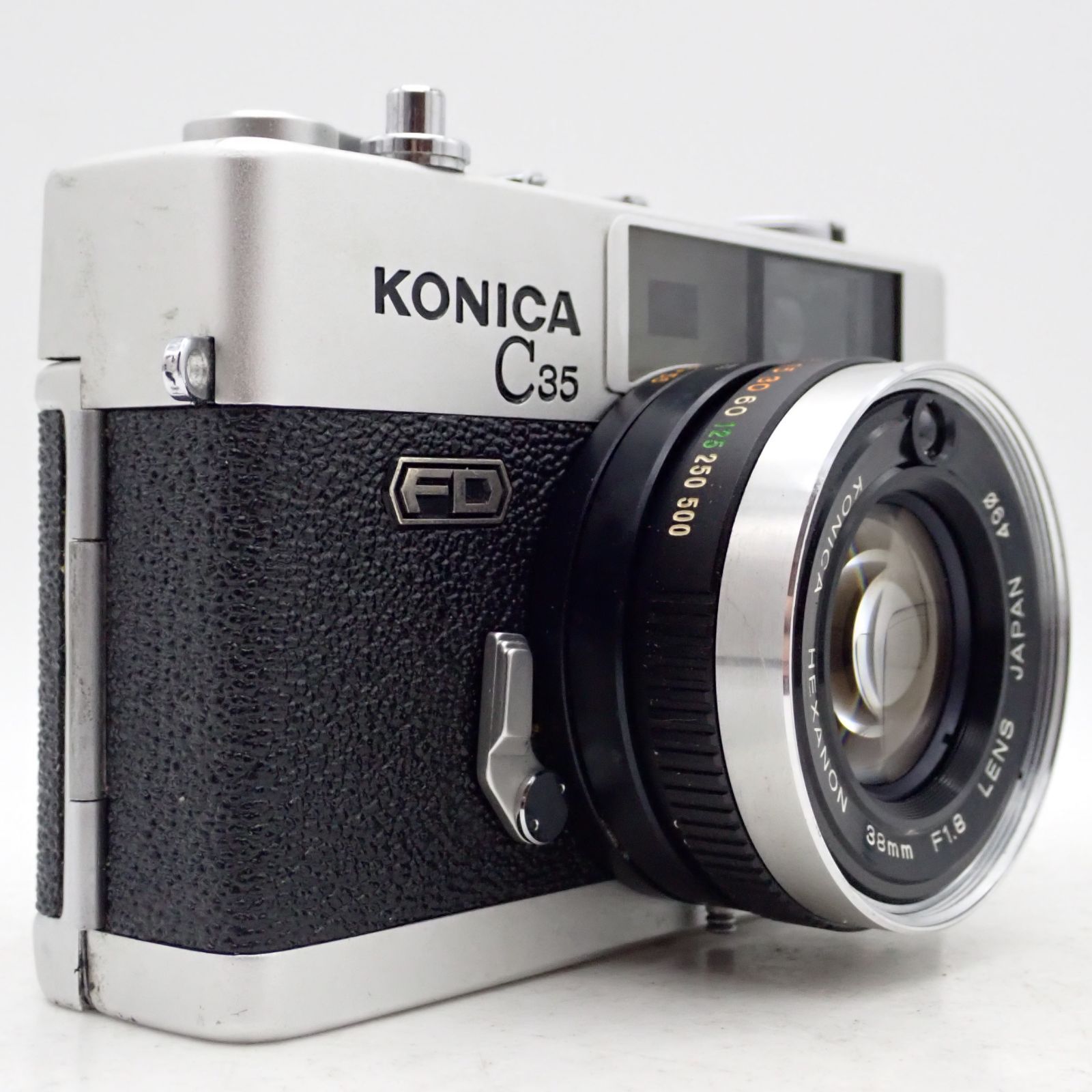美品 KONICA C35 FD HEXANON 38mm f1.8 レンジファインダー コンパクト