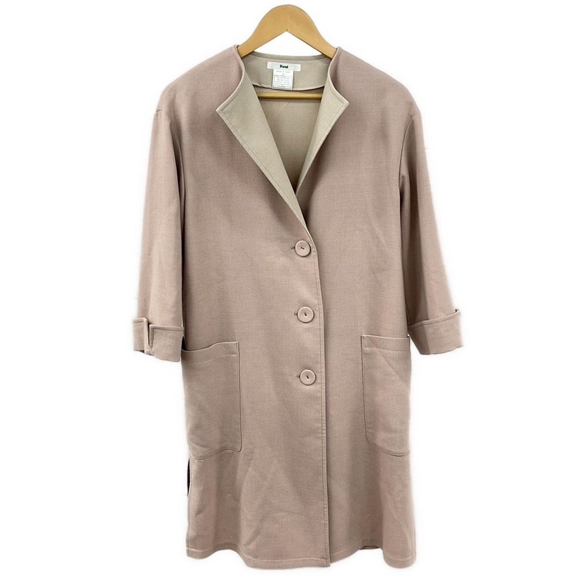 Rene(ルネ) コート サイズ36 S レディース美品 - ピンクベージュ 長袖