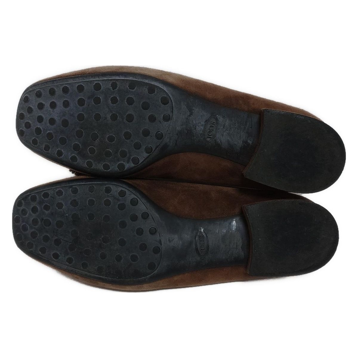 TOD'S(トッズ) ローファー 36 レディース - ダークブラウン タッセル