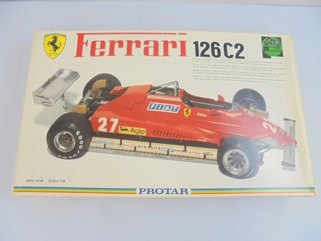 未組立 プラモデル PROTAR プロター 1 12 FERRARI フェラーリ 126 C 2 TURBO ターボ
