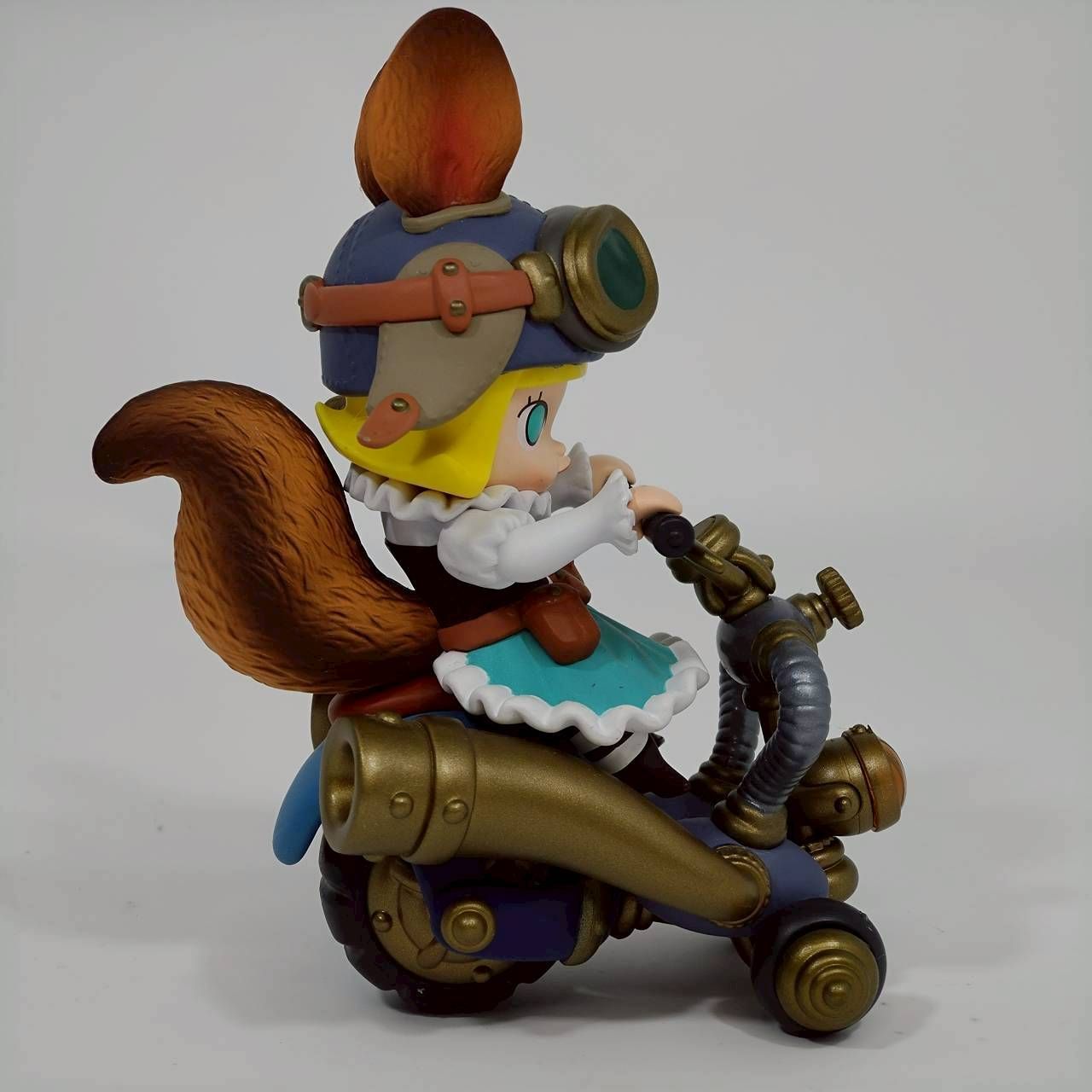 POPMART MOLLY スチームパンク アニマル バイク シリーズ 「Squirrel