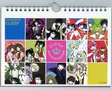 【中古】カレンダー オールCLAMP 2010年度卓上カレンダー