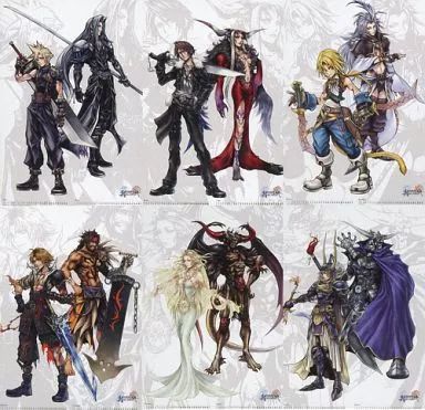 カレンダー ディシディア ファイナルファンタジー トレーディングカレンダー 全6種セット