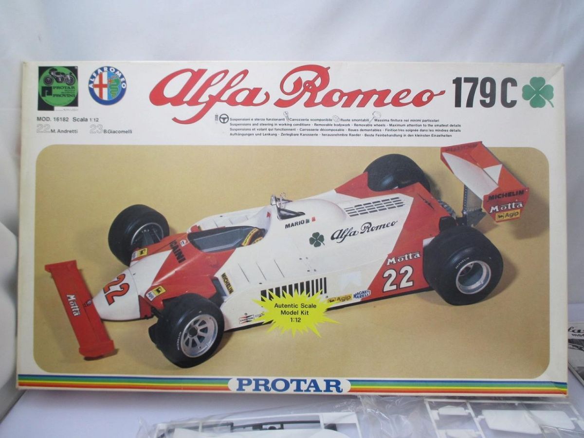 未組立 プラモデル PROTAR Alfa Romeo 179 C 1|12 アルファロメオ