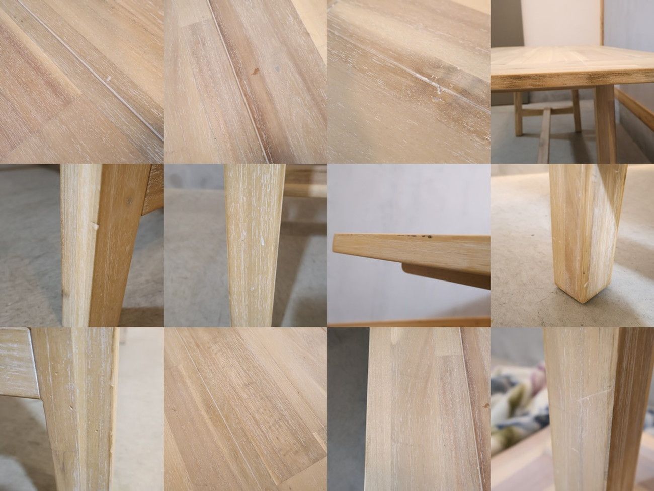 unico ウニコ MANOA マノア アカシア材 ダイニングテーブル 西海岸