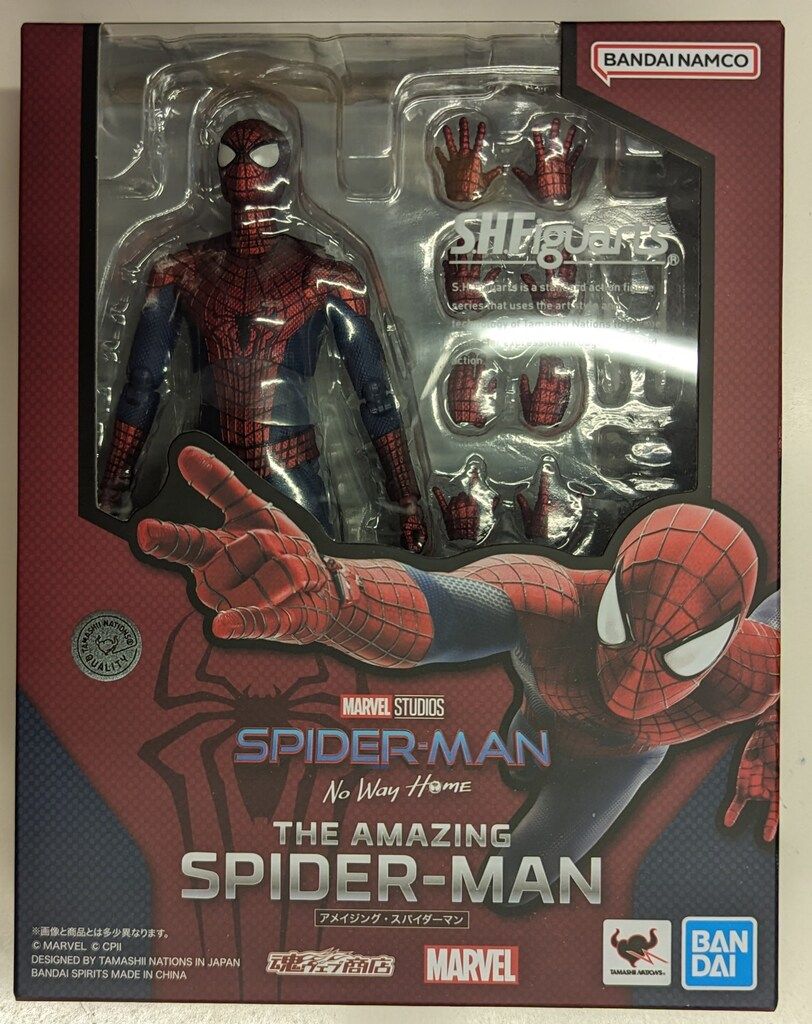BANDAI SPIRITS S.H.Figuarts アメイジング・スパイダーマン 仕様変更  
