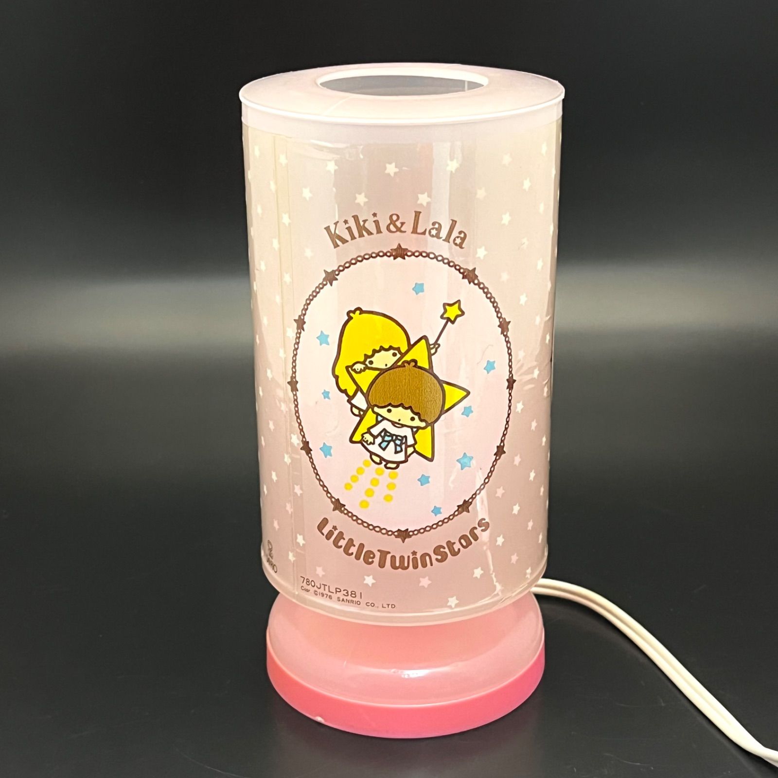 SANRIO】レトロ リトルツインスターズ キキ＆ララ テーブルライト 100V