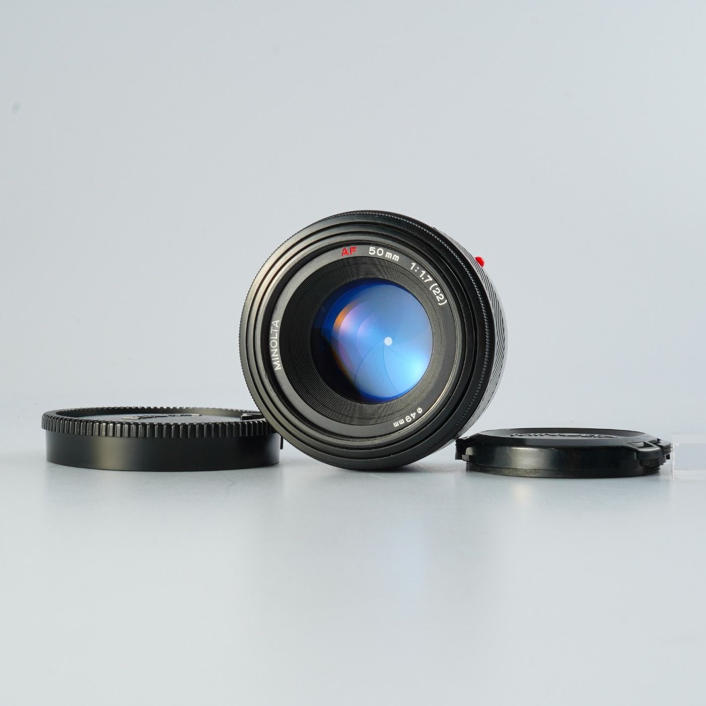 MINOLTA ミノルタ AF 50mm F/1.7 単焦点レンズ - メルカリ