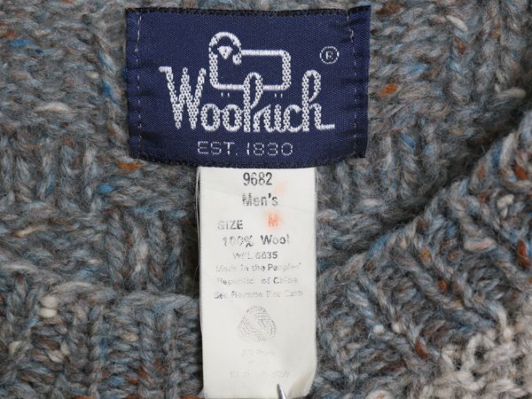 ウールリッチ ニット セーター 80s メンズ デザイン Woolrich M