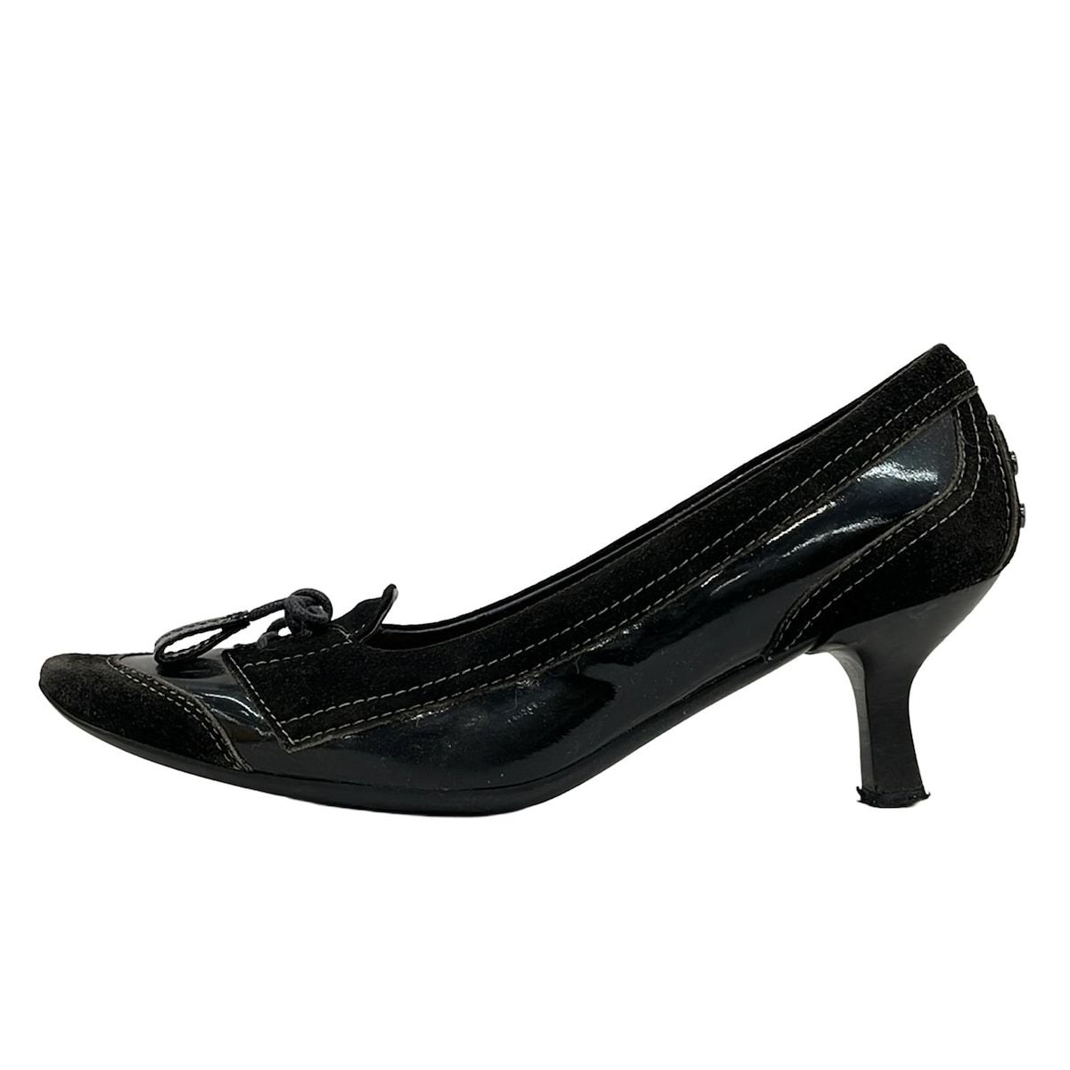 TOD'S(トッズ) パンプス 35 1/2 レディース - 黒 レザー - メルカリ