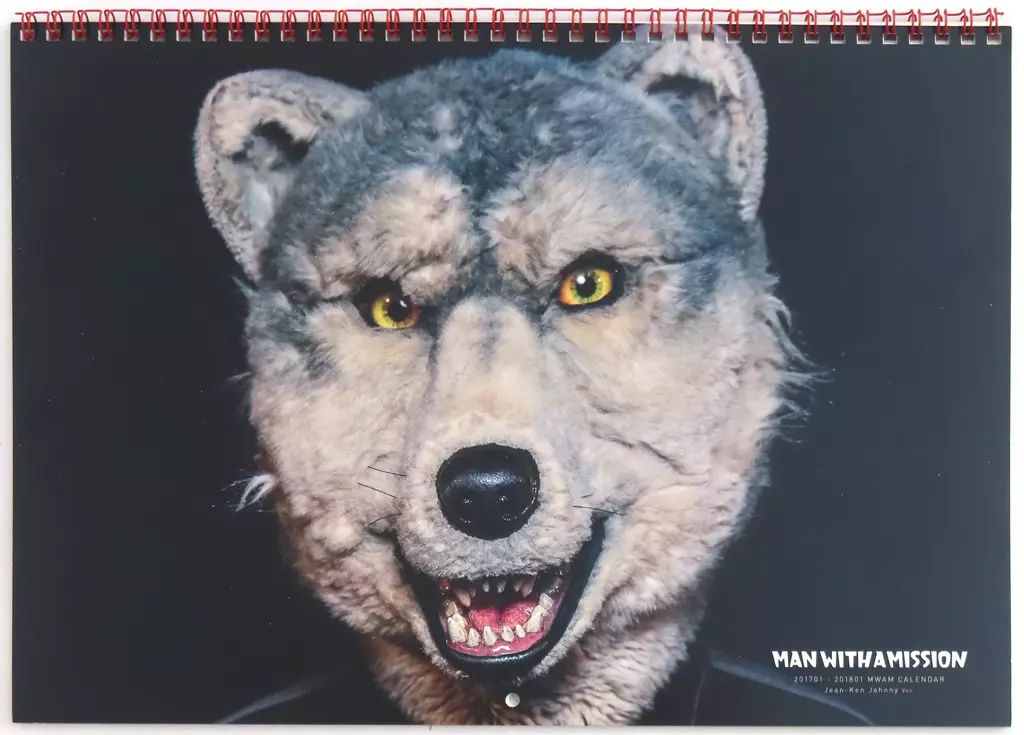 中古】カレンダー [単品] ジャン・ケン・ジョニー(MAN WITH A MISSION