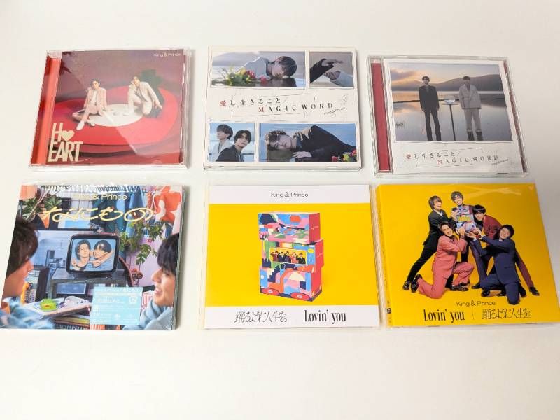 King&Prince CD、アルバム 40点セット まとめ売り - メルカリ