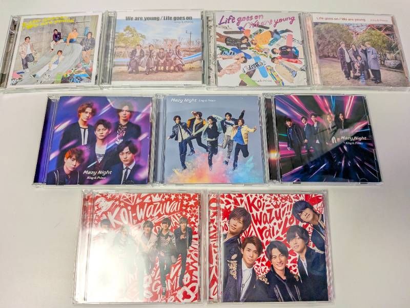 King&Prince CD、アルバム 40点セット まとめ売り - メルカリ