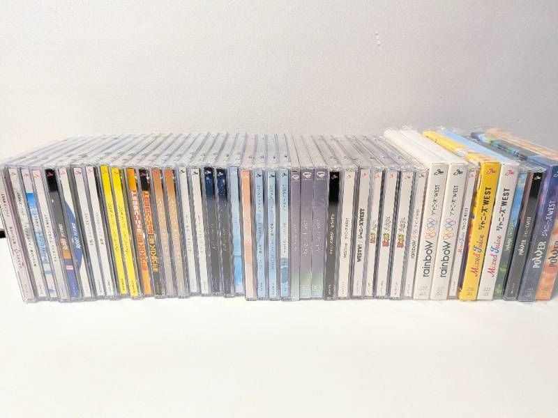 WEST. シングル66枚・アルバム30枚　計96枚　CDまとめ売り WEST. ジャニーズWEST CD・アルバム まとめ売り バ ラ売り⭕️