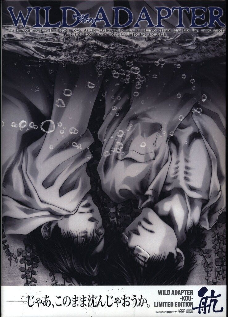 DICE&GUNS (未開封 カード付き)DVD 峰倉かずや アニメDVD 峰倉かずや WILD ADAPTER-航 KOU- リミテッドエディション