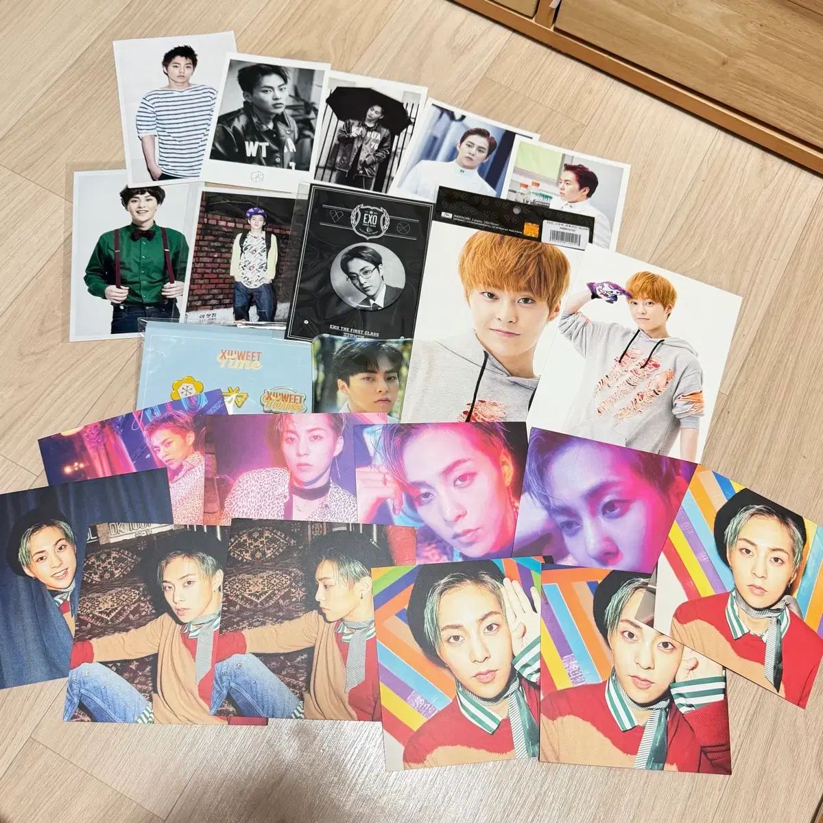 EXO シウミン（XIUMIN・ミンソク）公式 グッズ トレカ はがき ポール