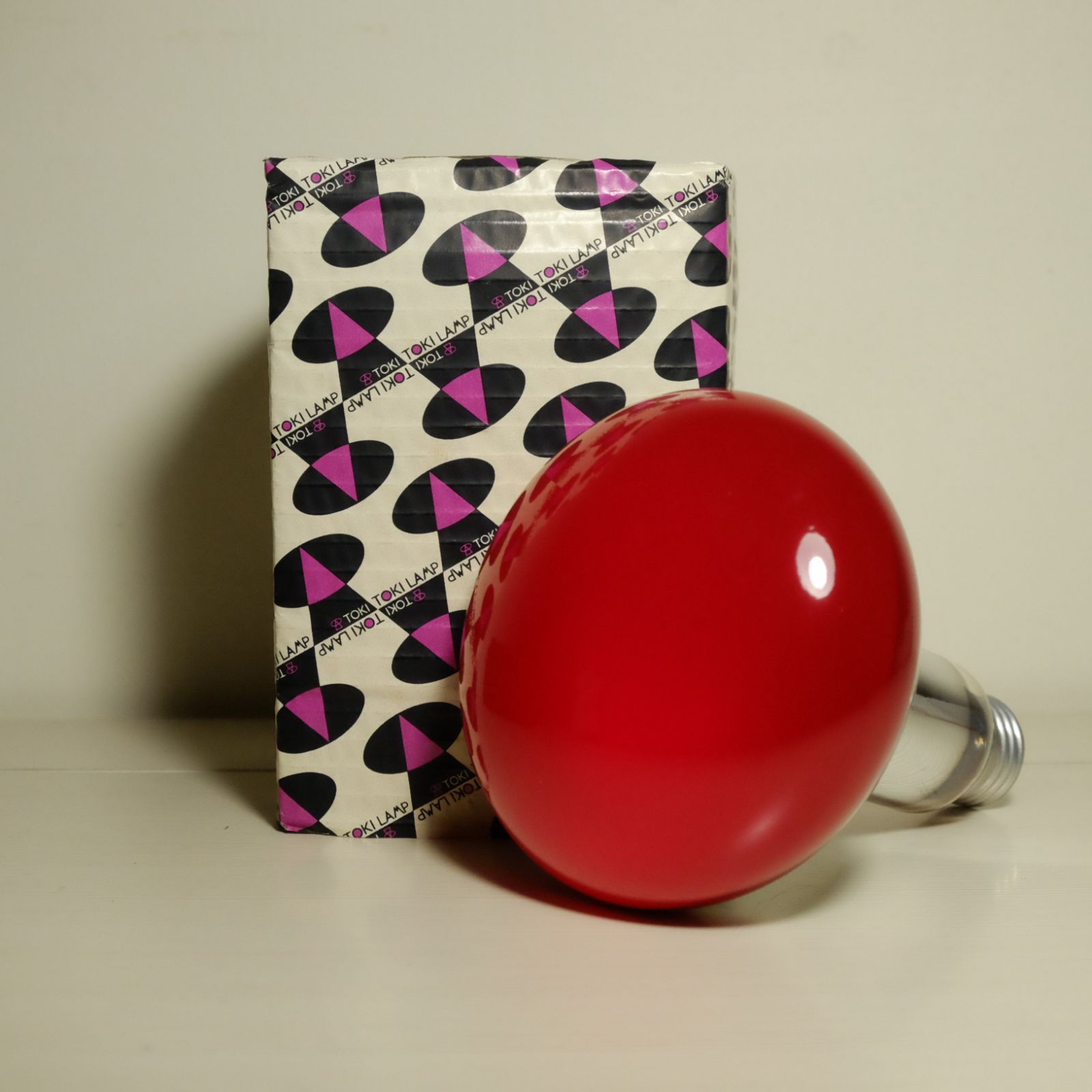 TOKI 東芝ライテック株式会社 カラーレフランプ レッド 100V 100W 白熱