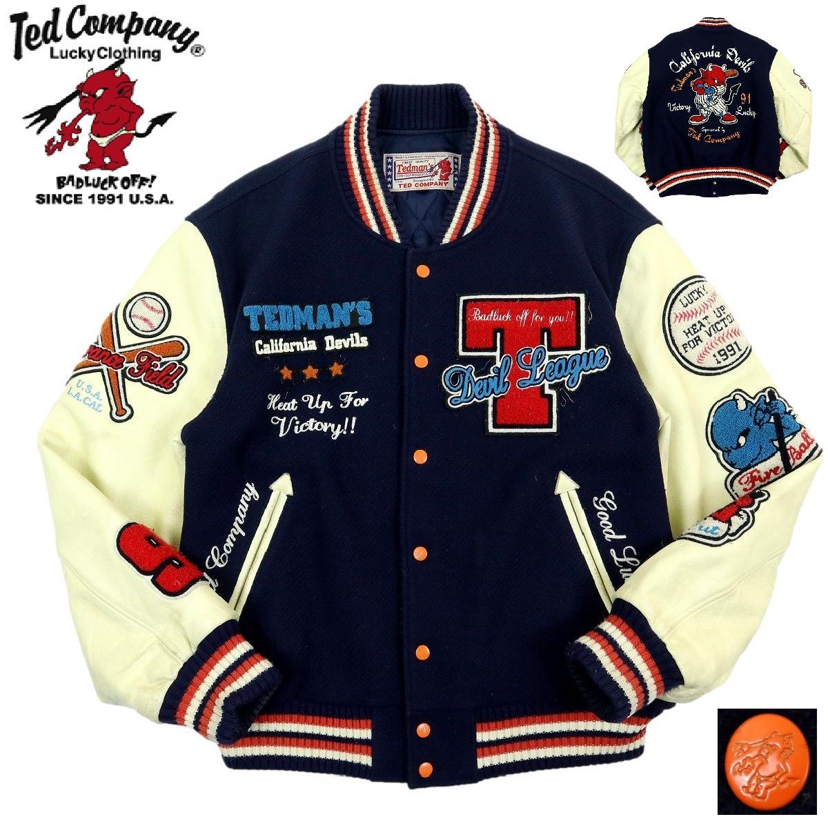 S3700】【ビッグサイズ44】TEDMAN TED COMPANY テッドマン テッド