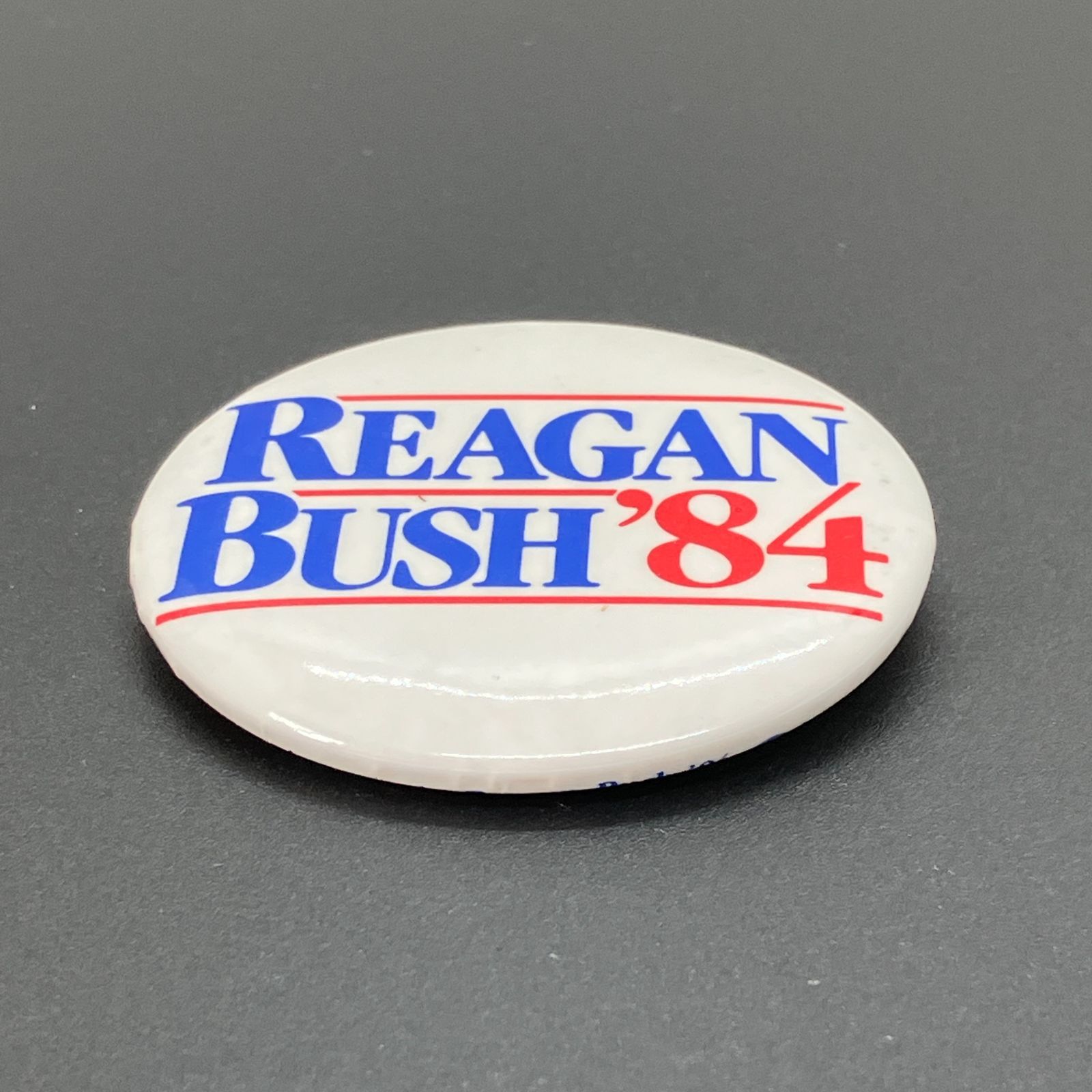アメリカ大統領　選挙　缶バッジ　ビンテージ　アメリカン雑貨　ガレージ　額装 缶バッジ ビンテージ 輸入 アメリカ 『 レーガン ブッシュ 1984年