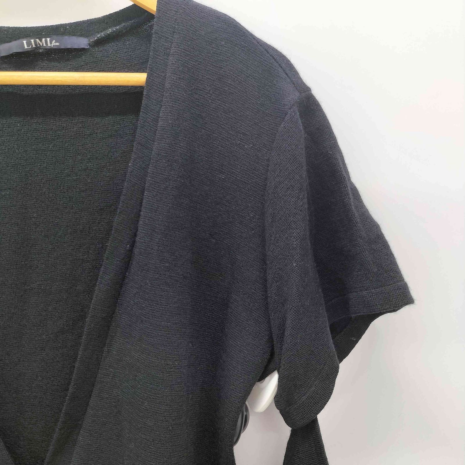 リミフゥ LIMI feu 変形 スリットスリーブ オーバーサイズ ウール