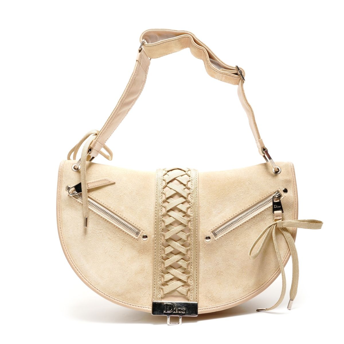 Christian Dior クリスチャンディオール ショルダーバッグ レース