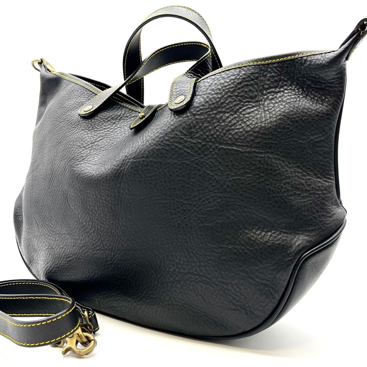 レディース 【良品】ISSEY MIYAKE イッセイミヤケ 2way ハンドバッグ 