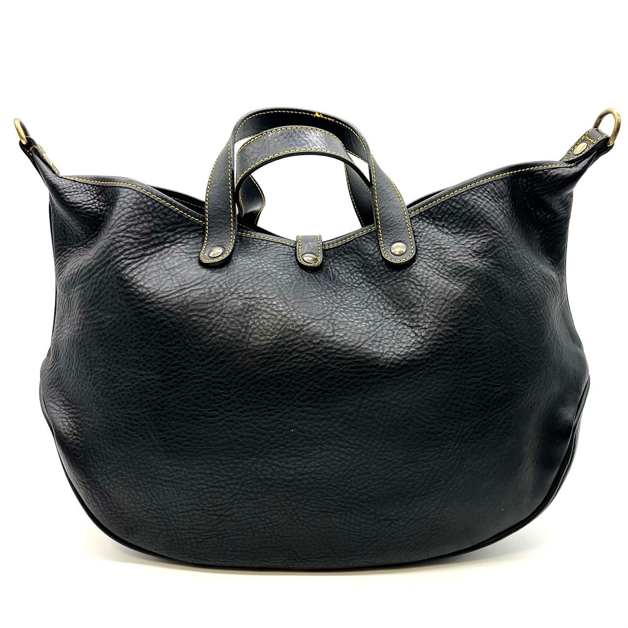 ✨2WAY✨ISSEY MIYAKE イッセイミヤケ ショルダーバッグ レザー 良品】ISSEY MIYAKE イッセイミヤケ 2way ハンドバッグ トートバッグ