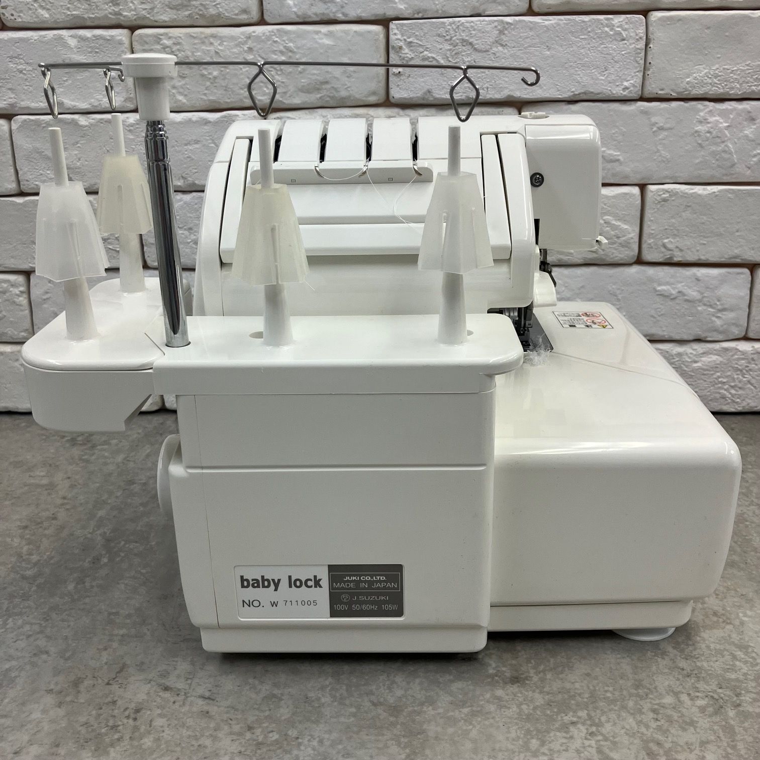 baby lock ロックミシン KM504 KURAI・MUKI【4本糸2本針】 【送料無料 