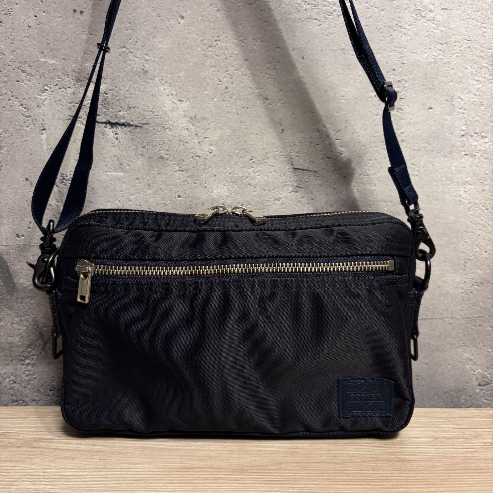 PORTER LIFT ショルダーバッグ 2WAY ネイビー ポーター リフト 吉田
