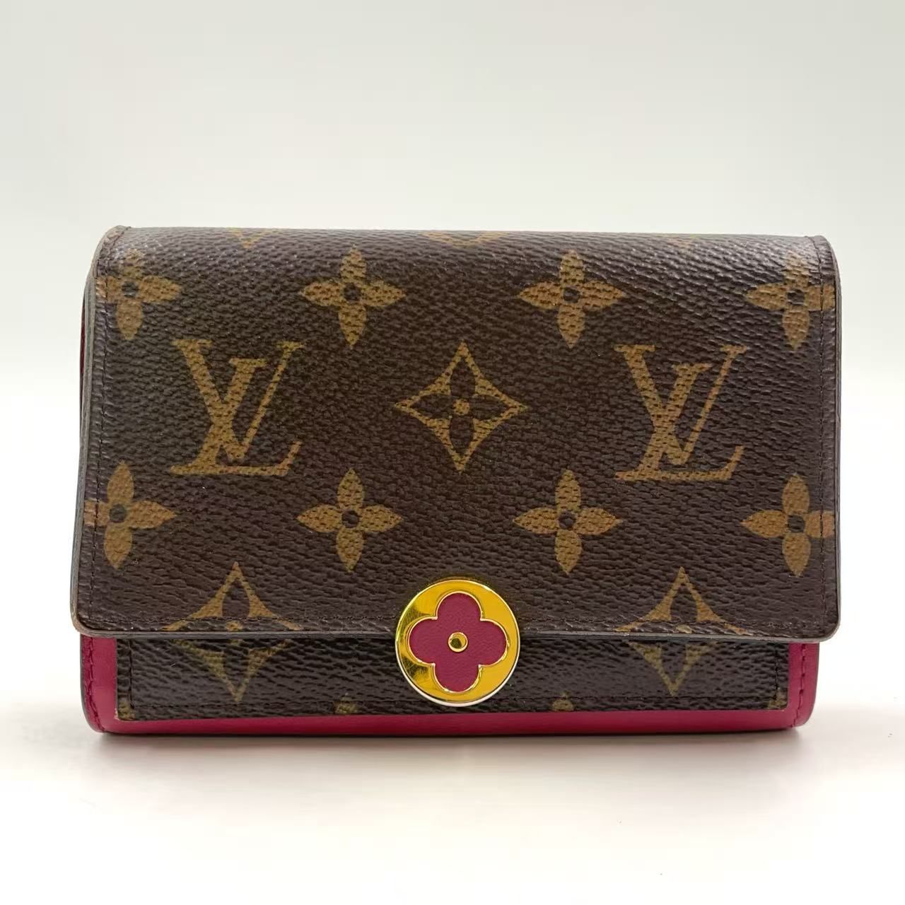 LOUIS VUITTON ポルトフォイユ フロール コンパクト モノグラム