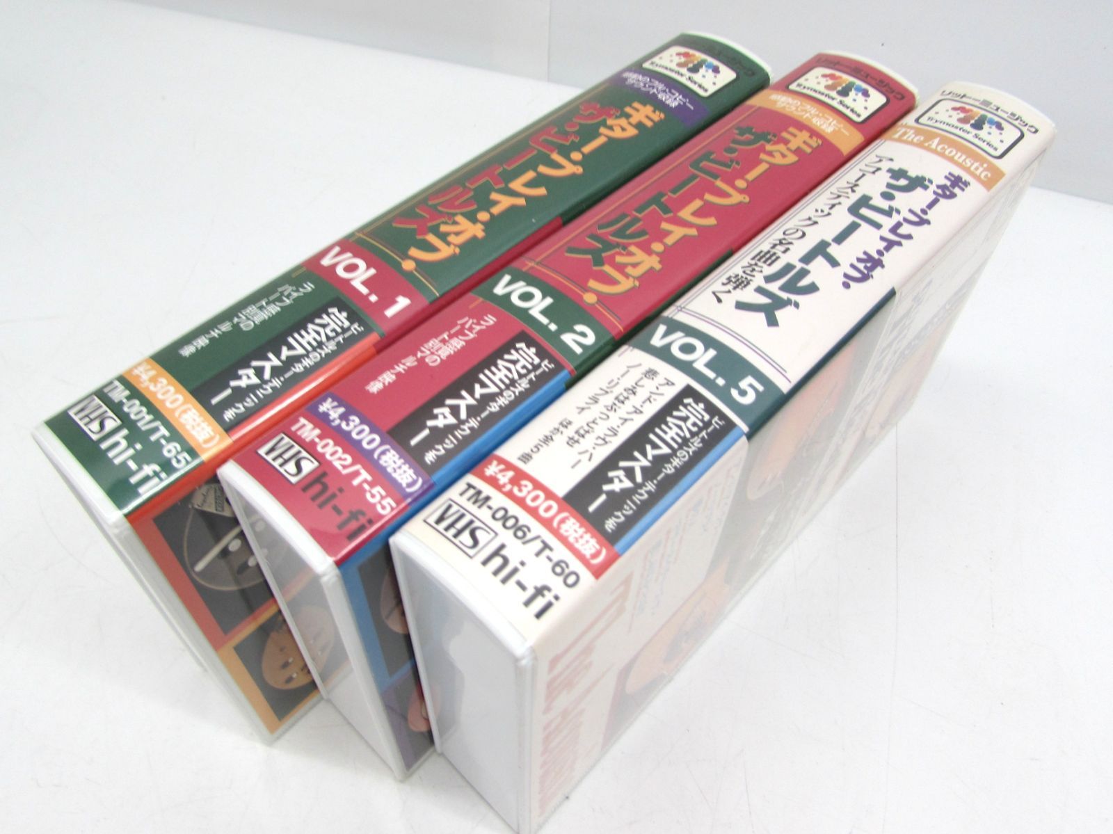 美品 VHS ギター・プレイ・オブ・ザ・ビートルズ VHS 3本おまとめ