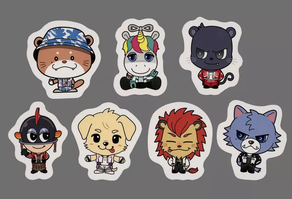 中古】シール・ステッカー 三代目 J SOUL BROTHERS キャラクター