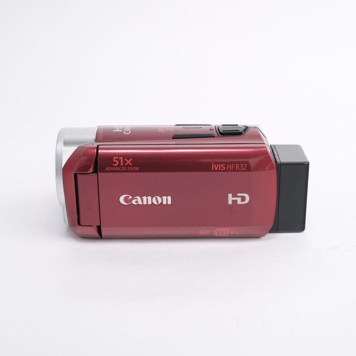 Canon ビデオカメラ　ivis HF R52 レッド Canon iVIS HF R52 レッド ビデオカメラ CANON iVIS HF R52 [レッド