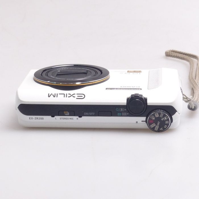 中古】(カシオ) Casio EX-ZR200 ホワイト - メルカリ
