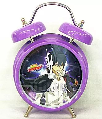 中古】置き時計・壁掛け時計(キャラクター) 雲雀恭弥 ボイスアラーム