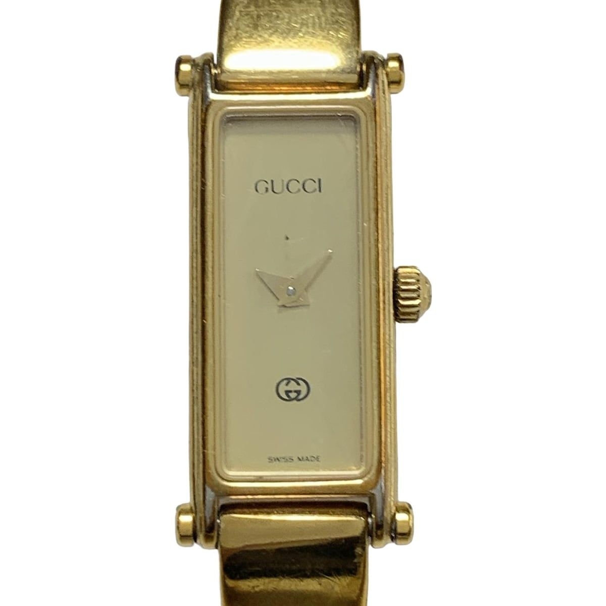 GUCCI(グッチ) 腕時計 - 1500L レディース ゴールド - メルカリ