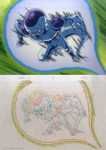 中古】紙製品 フリーザ メモリアル原画アート PLUS 「一番くじ