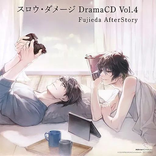 最安値⭐︎ スロウダメージ タク トワ ドラマCD 特典 メガジャケ カード 中古】紙製品 トワ＆藤枝 メガジャケ 「ドラマCD ゲーム スロウ