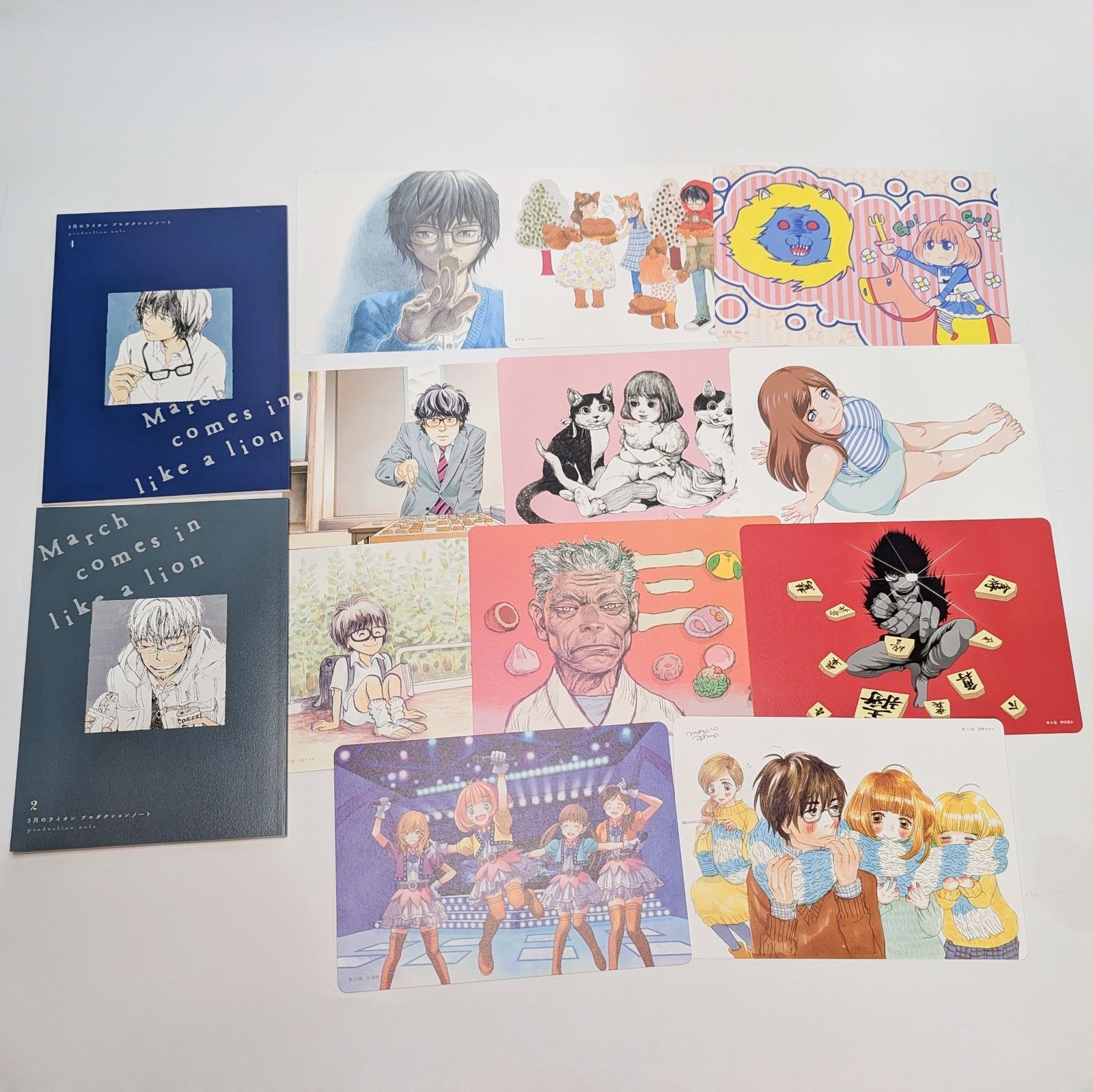 3月のライオン　アニメ　ブルーレイ　特典　まとめ売り　アニメグッズ　桐山零没有明显的损伤或污渍