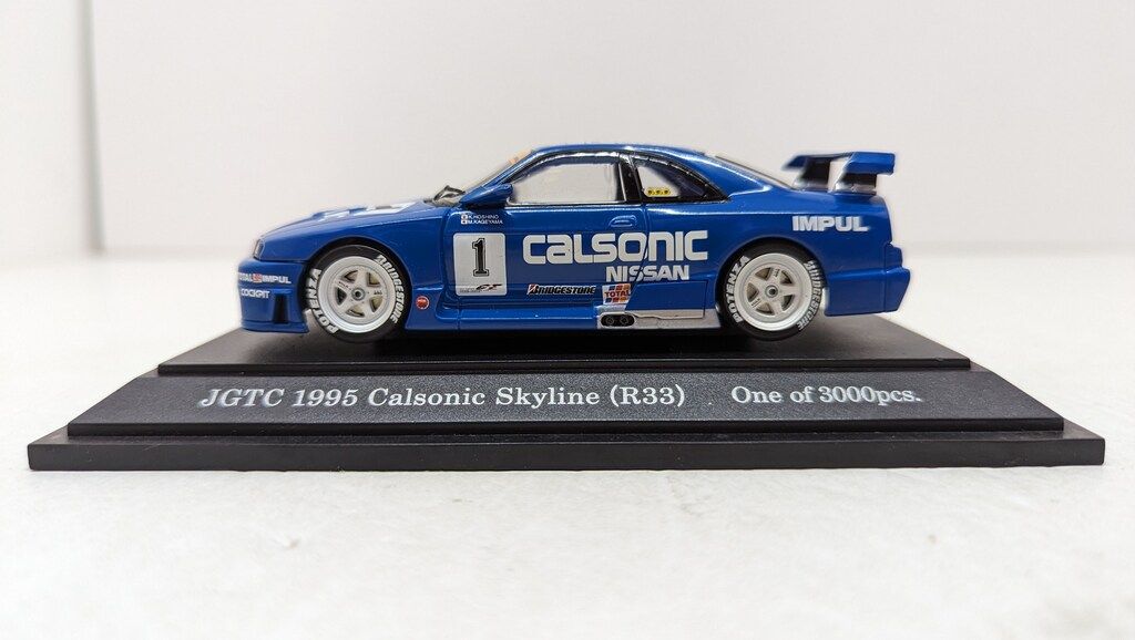 エムエムピー 1/43 EBBRO JGTC 1995 Calsonic SKYLINE R33 #1