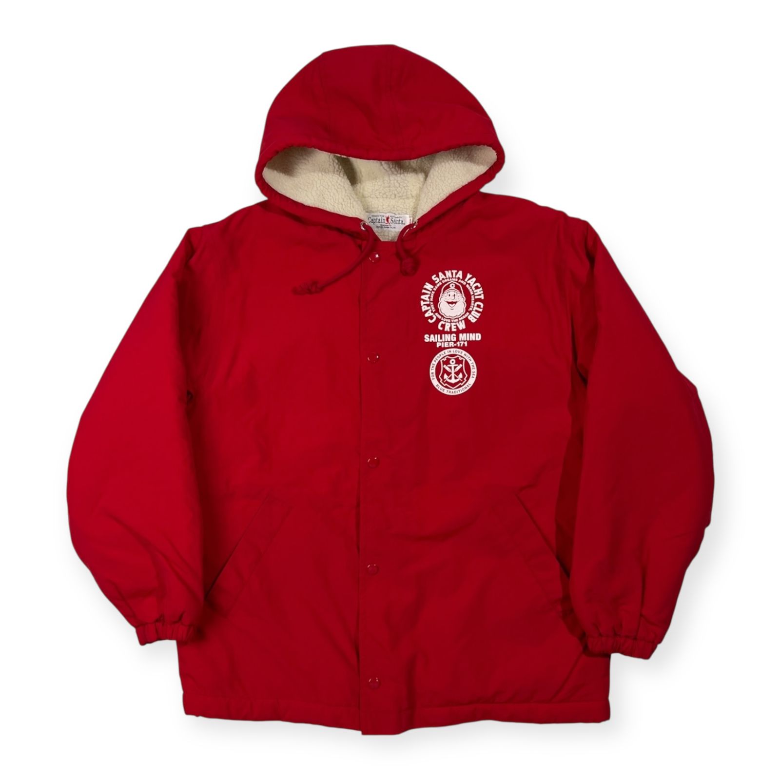 CAPTAIN SANTA キャプテンサンタ YACHT CLUB CREW プリント 裏ボア