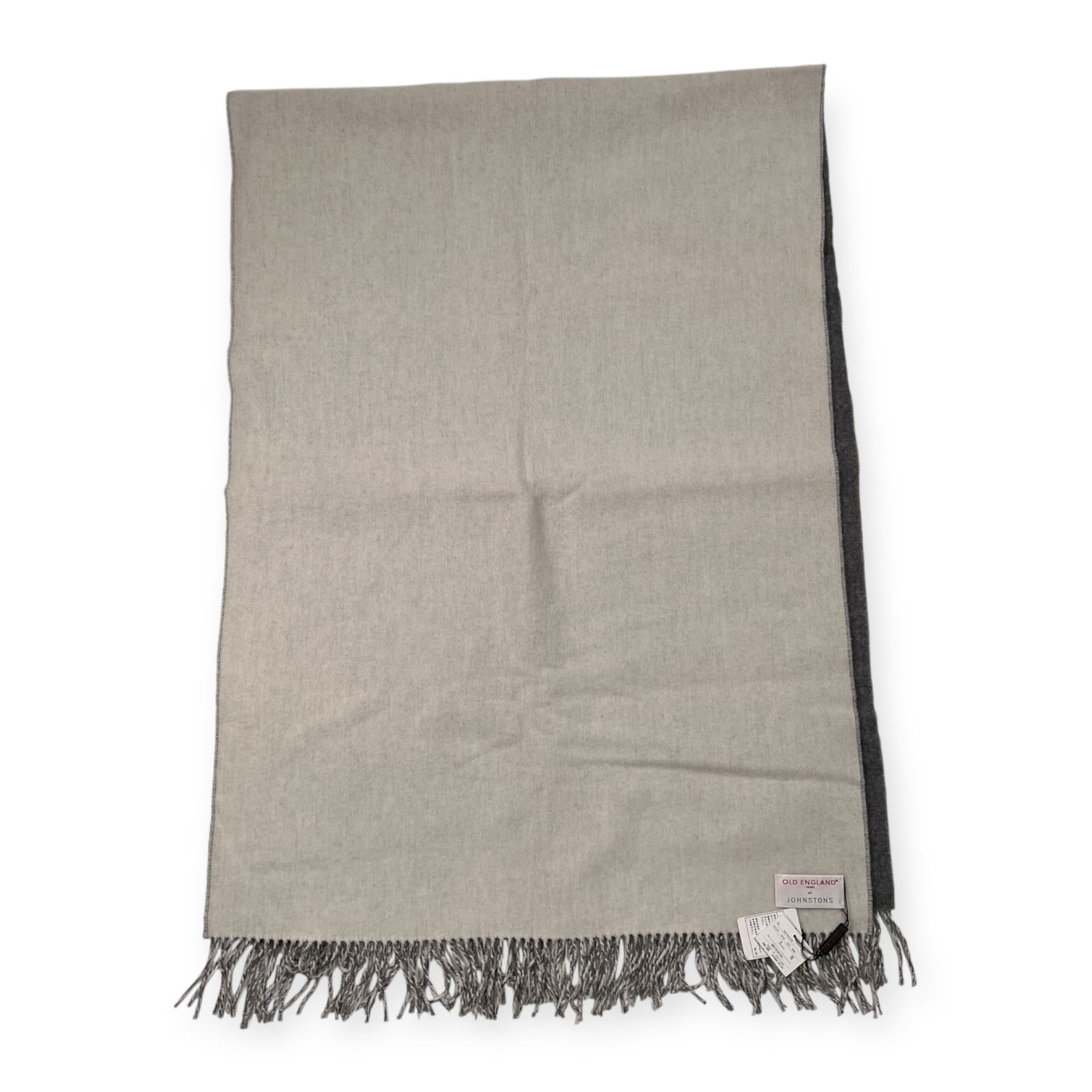 タグ付き 未使用品 カシミヤ混 OLD ENGLAND × JOHNSTONS OF ELGIN