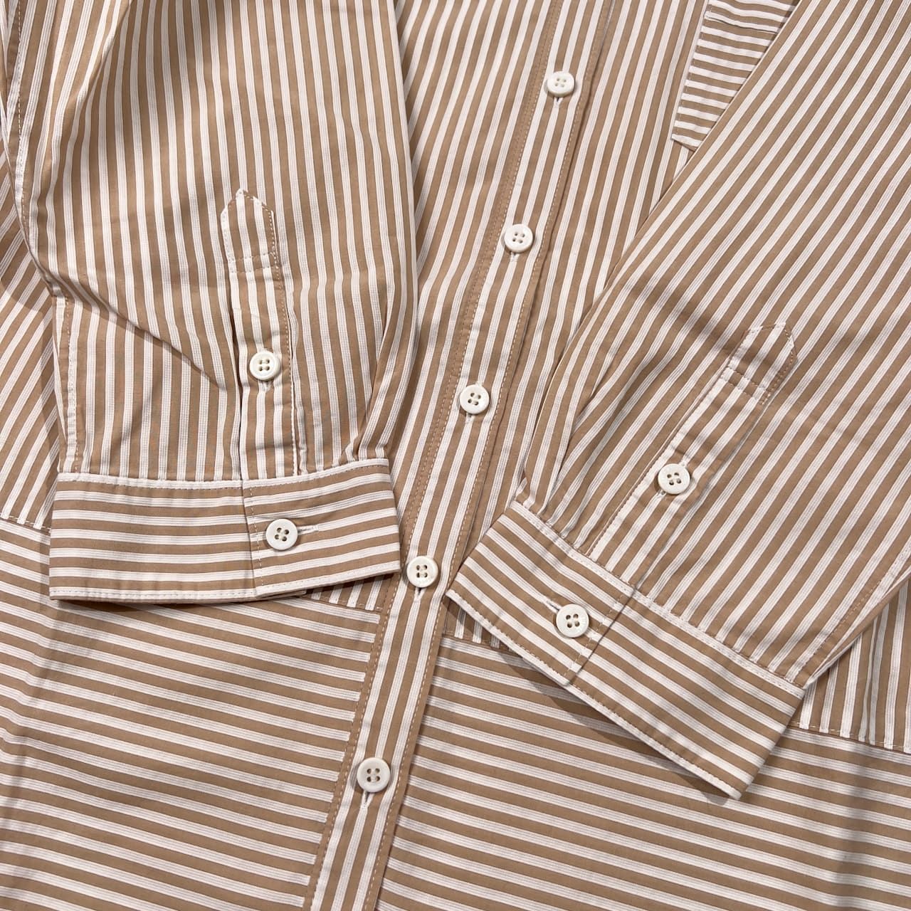 MACKINTOSH LONDON マッキントッシュ ロンドン 切替 ストライプ 7分袖