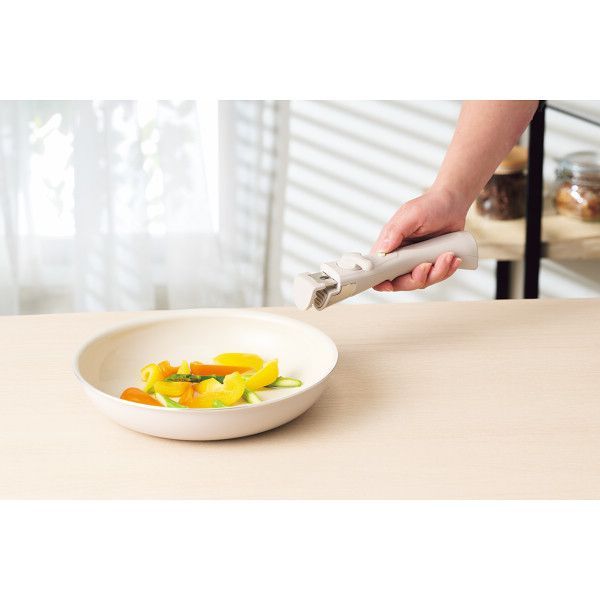  ギフト キッチン用品 マジクック セラミック加工 IH対応着脱ハンドルフライパン5点セット KKW-05 フライパン 鍋 グリル