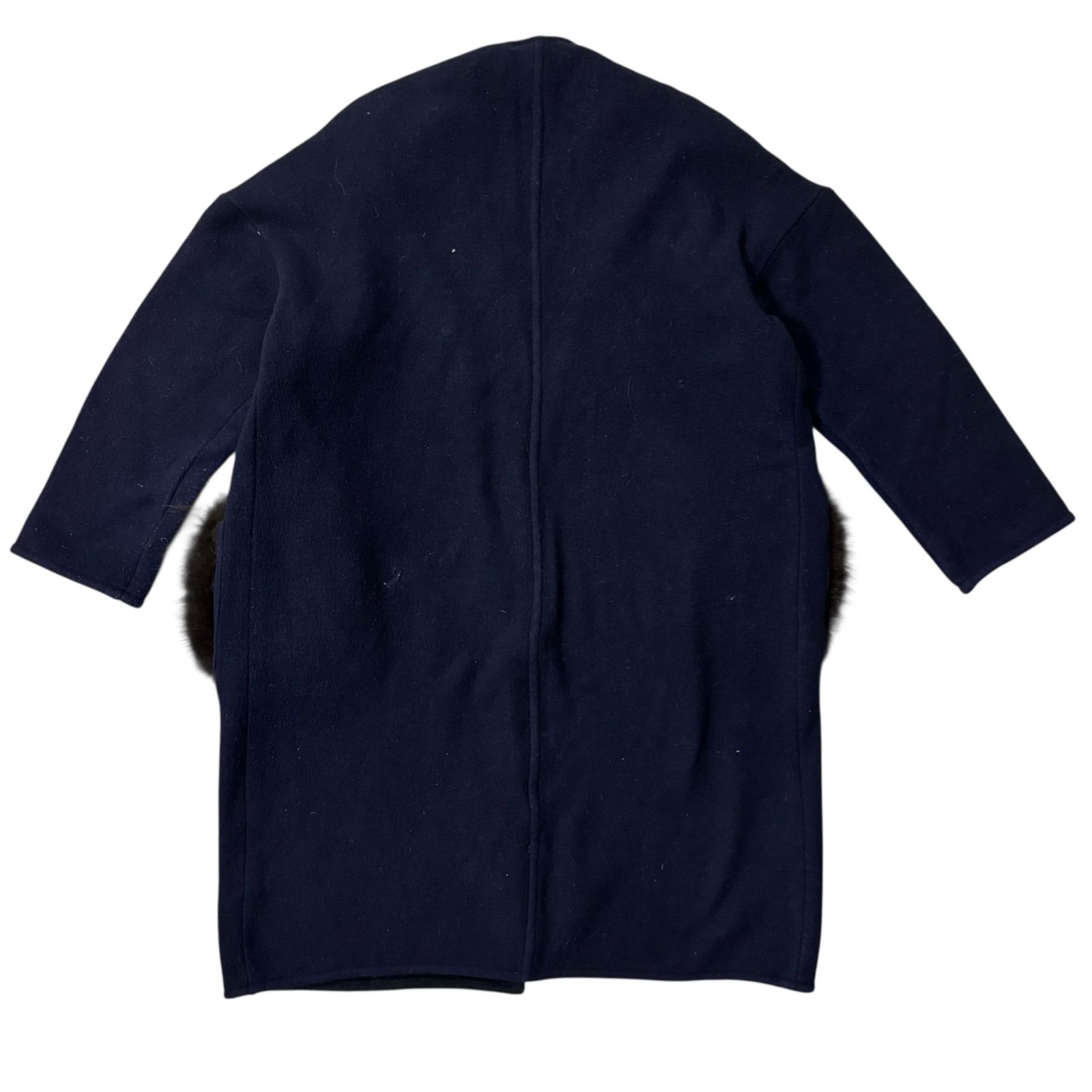 DAMA collection ウールコート ブラック 1 レディース 上品【ZK81